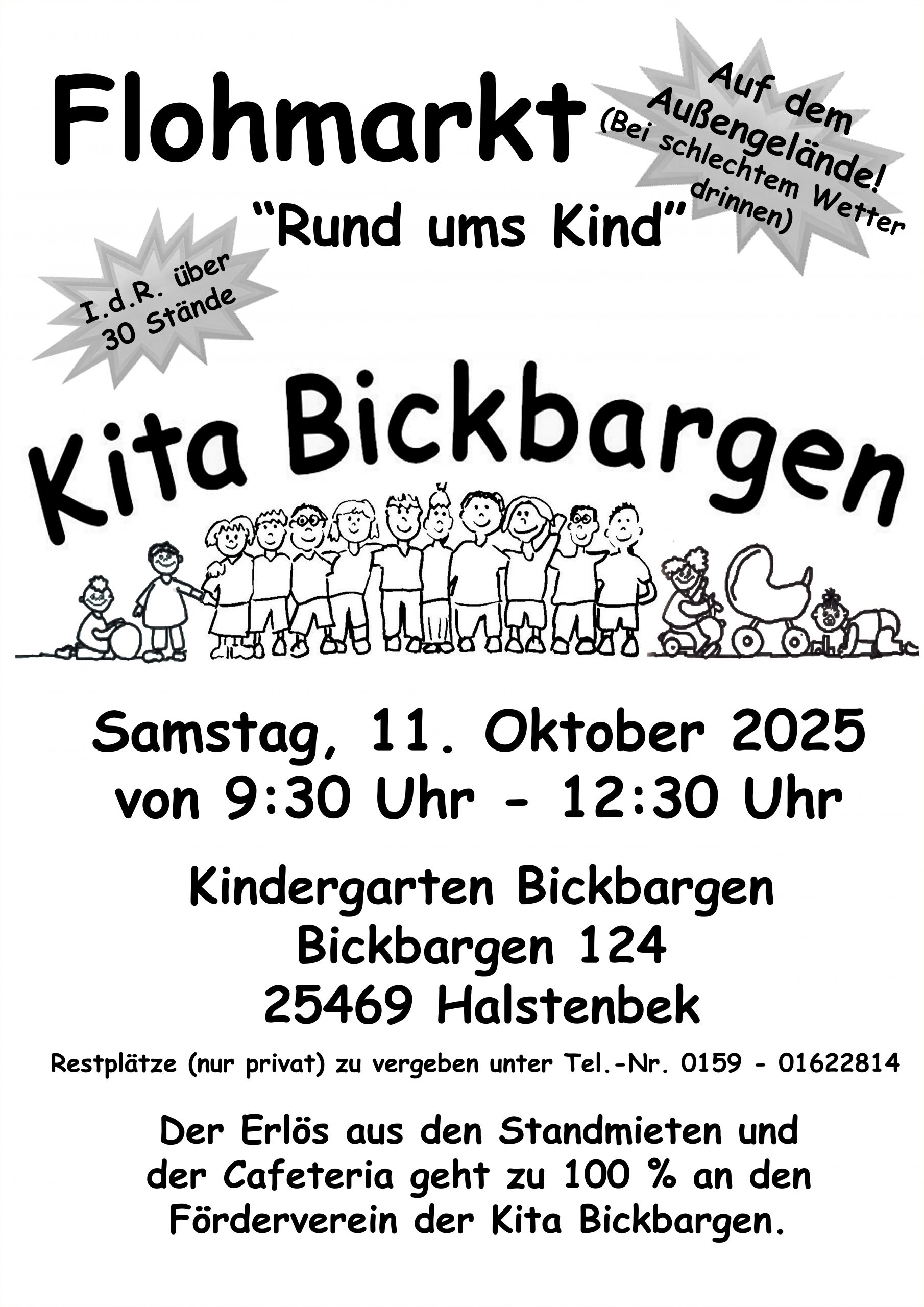Flohmarkt rund ums Kind in Bickbargen